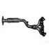 Ford Focus I (1) 1.6 16v Catalytic Converter Front Pipe (with manifold)