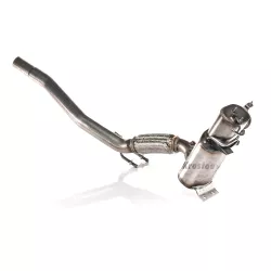 Audi A3 1.6 TDI DPF Diesel Particulate Filter (catalyst included / one pressure pipe)