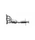 KF-92519 Catalytic Converter MAZDA